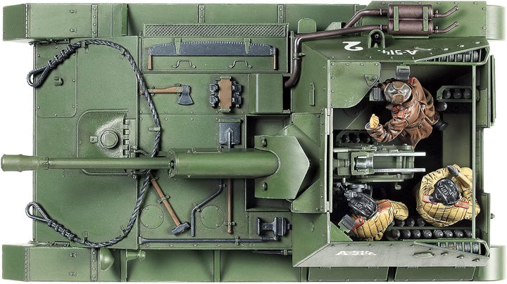 Tamiya 35348 RUSSISCHE SELBSTFAHRZEUGE SU76M 1/35" 1:35 Sov. SU-76M Panzerhaubitze Fahrzeug