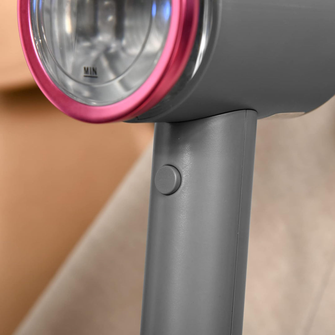 HOMCOM Dampfglätter Dampfbürste Steamer Reisebügeleisen faltbar Kleidung Hemden Dampfbügeleisen mit