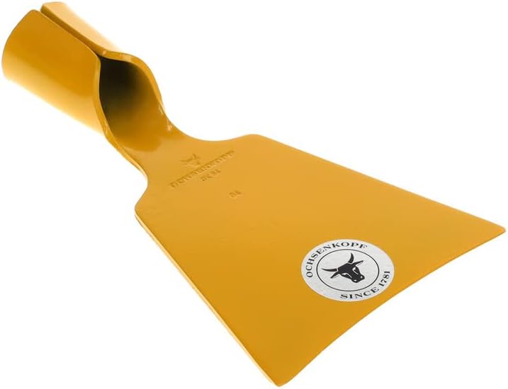 OCHSENKOPF Rindenschäler für Bäume, ohne Stiel, schwere Ausführung, Schabeisen für Baumrinden, Forst