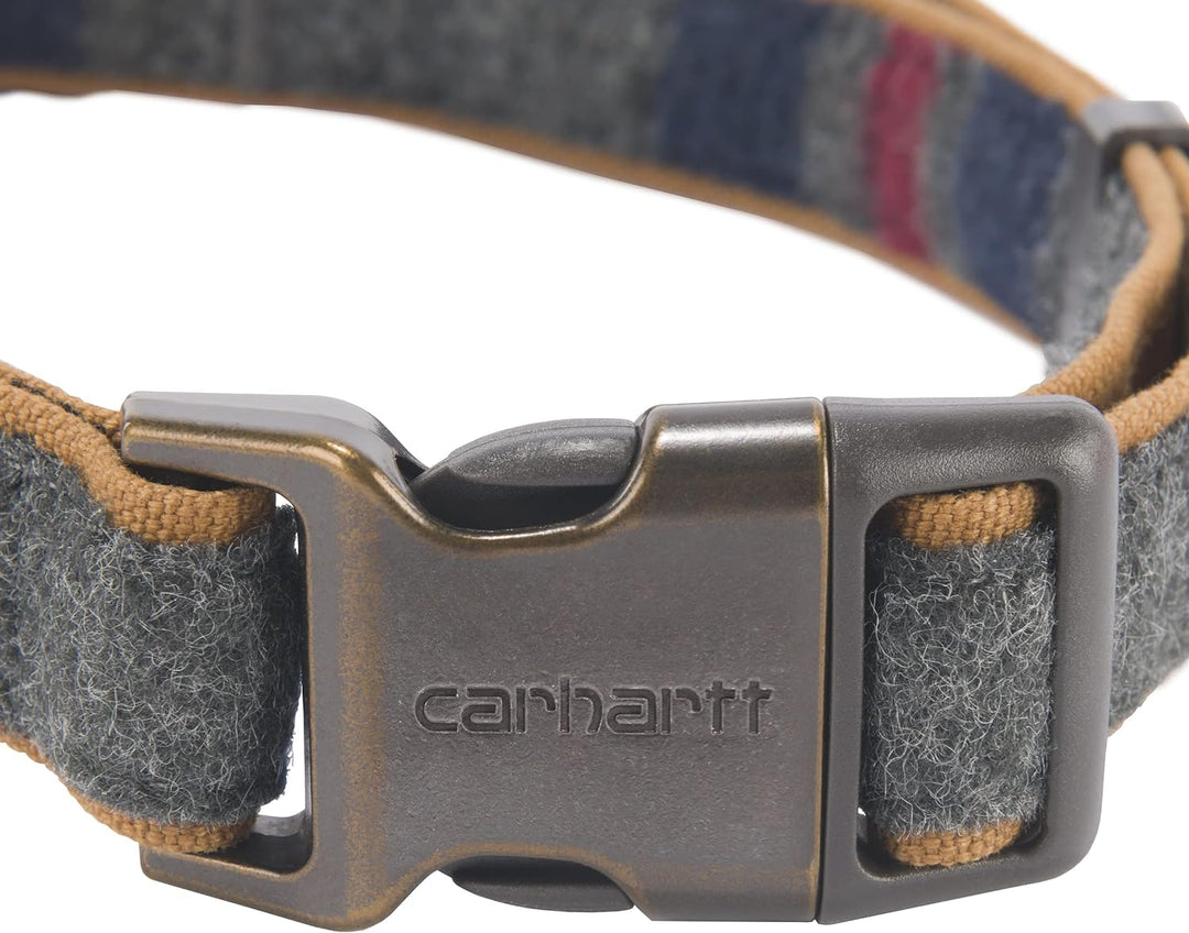 Carhartt Hundehalsband, Nylon, vollständig verstellbar, langlebig, 2-lagig, Cordura-Nylon, Canvas-Ha