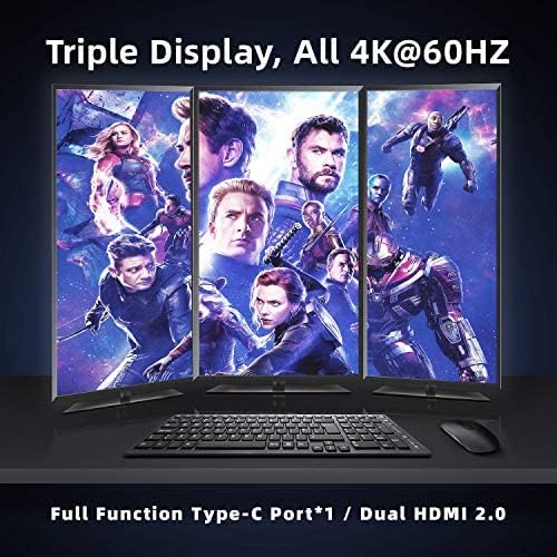 AWOW Mini PC Wi-10 Pro,Celeron J4125 mit 8GB DDR4/ NVMe M.2 256GB SSD 4K@60Hz, AK41 Desktopcomputer