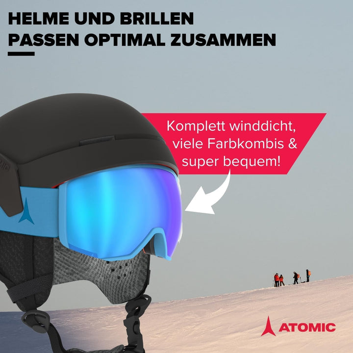 ATOMIC Count Skihelm - Helm für max. Sicherheit - Skihelme mit bequemem 360° Fit System - Snowboardh