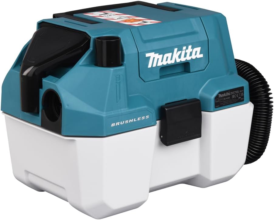 Makita DVC750LZX1 Akku-Staubsauger 18 V (ohne Akku, ohne Ladegerät)