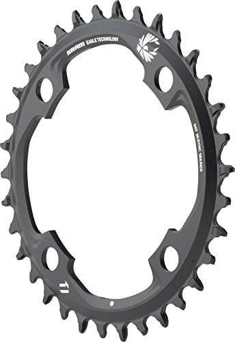 Sram X-sync Eagle Kettenblätter 104mm Schwarz, 104mm Schwarz
