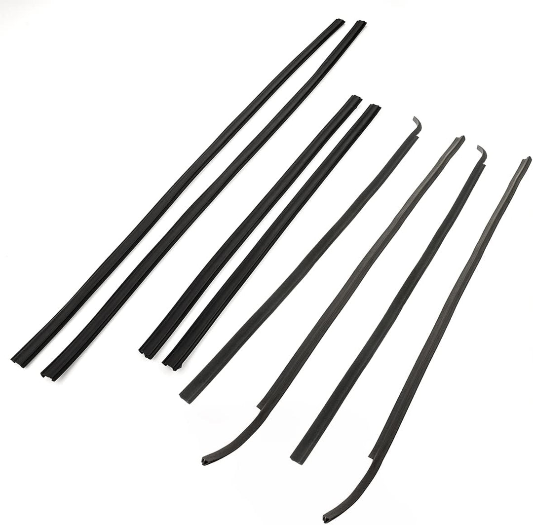 LST Fensterführung Fensterschachtdichtung Set 8 tlg beide Türen Transporter III