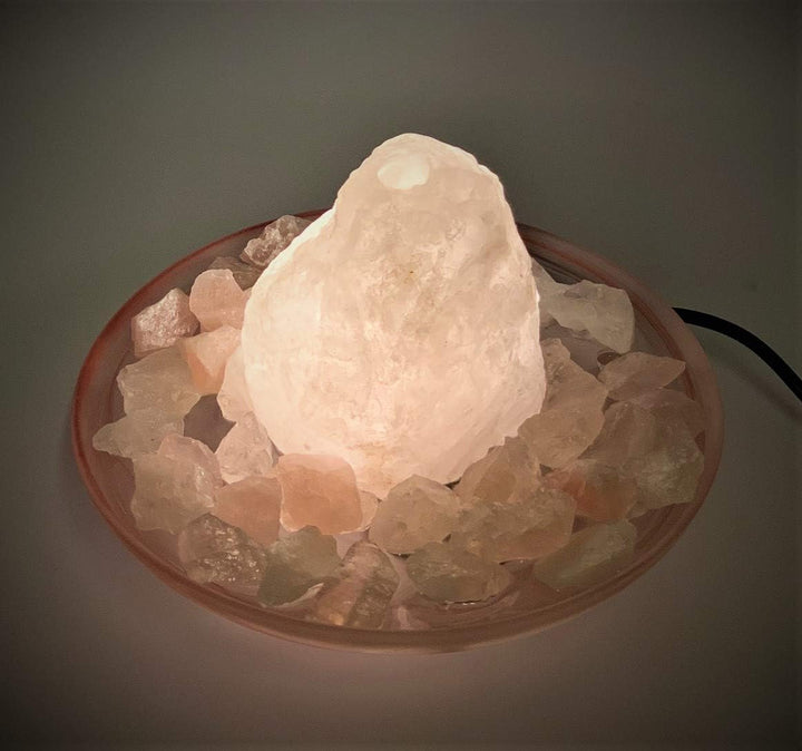 Zimmerbrunnen Leticia Rosenquarz (Schalenfarbe: Rosa)