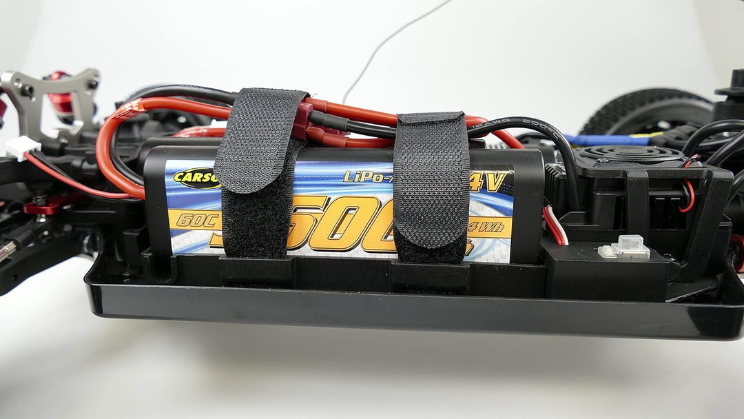 Carson 500608231-7,4V/3600mAh 60C LiPO Ra.Akku T-Pl. HC R, wiederaufladbar, Anschlusskabel mit T-Plu