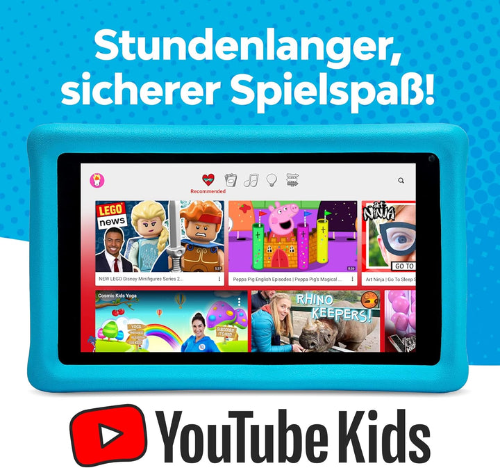 Disney Mickey & Friends Bundle - 7" Pebble Gear Kids Tablet mit Bumper & Kopfhörer, elterliche Kontr