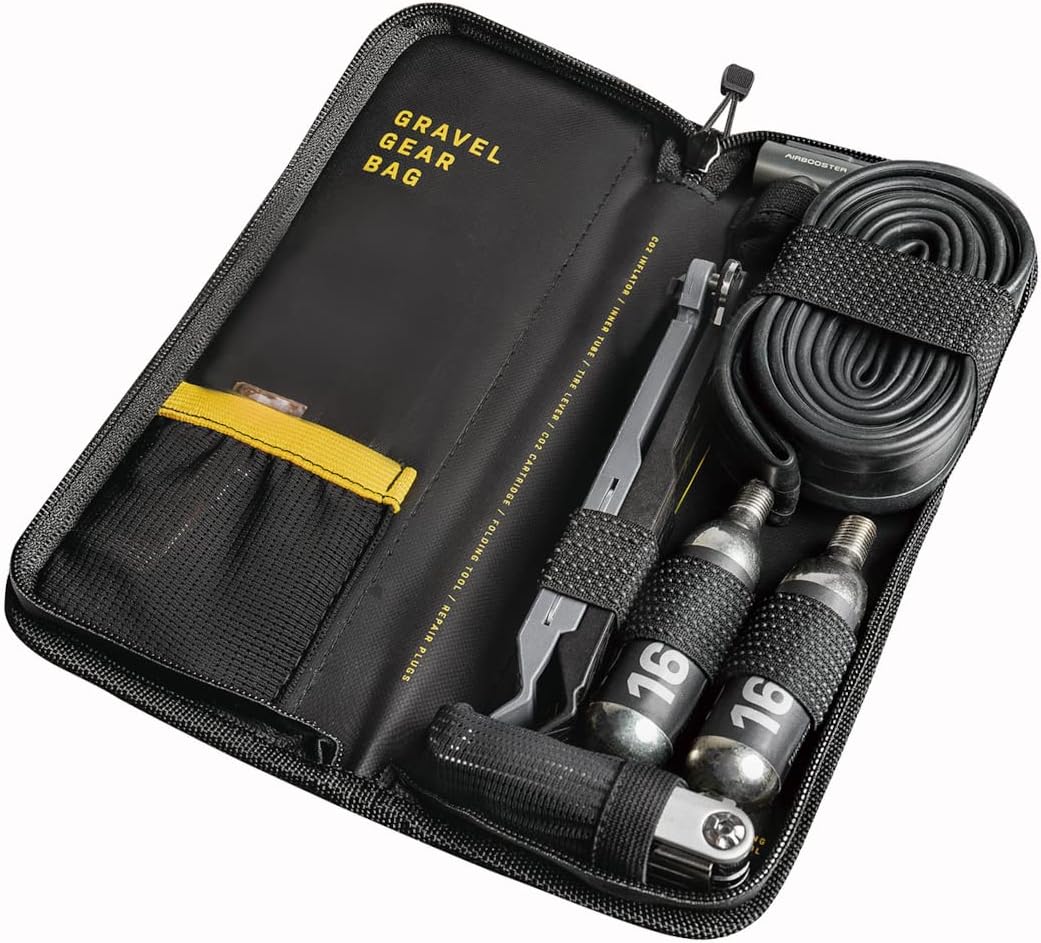Topeak Nur Tasche für Kiesausrüstung, Schwarz, 23.3 x 9 x 4.3 cm, Fahrradrucksack