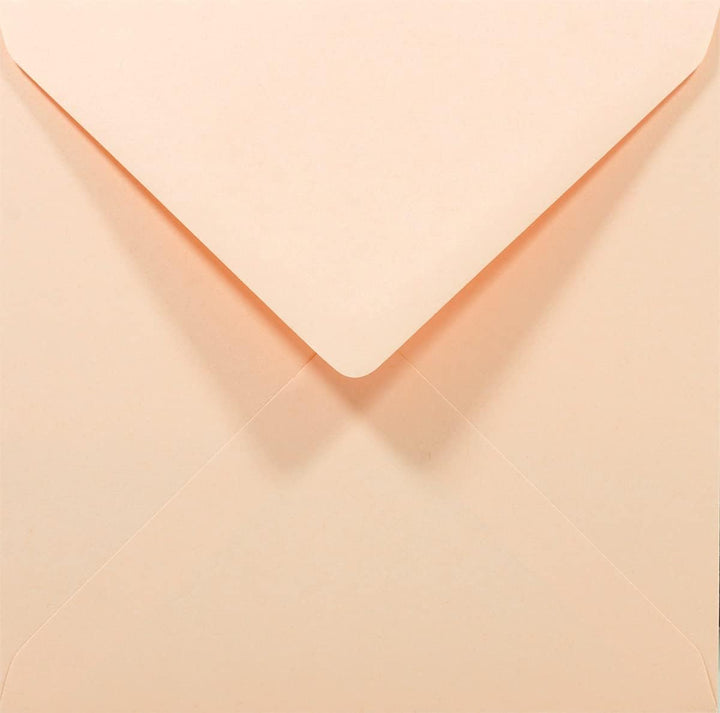 Netuno 1000 quadratische Umschläge Hautfarbe 14x 14 cm 80g Rainbow Briefumschläge farbig Briefhüllen