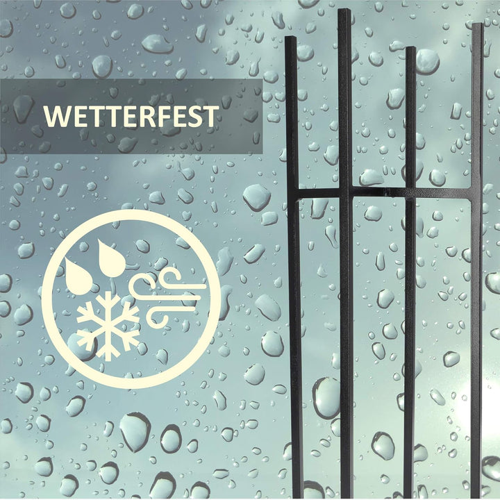 KADAX Blumenständer, wetterfester Pflanzenständer aus Stahl, Blumentopfhalter für Innen, Aussen, Bal