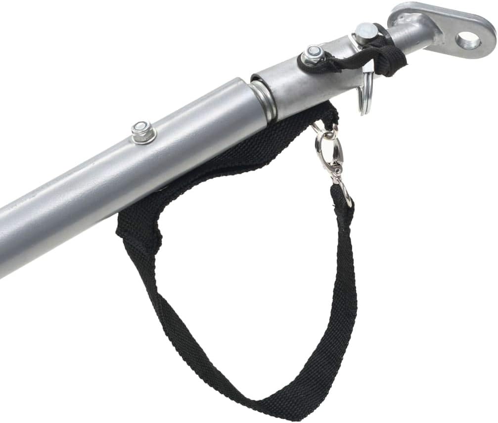 yorten Vielseitige Fahrradanhänger Anhängerkupplung klappbar, farbigen Reflektoren, hat eine maximal