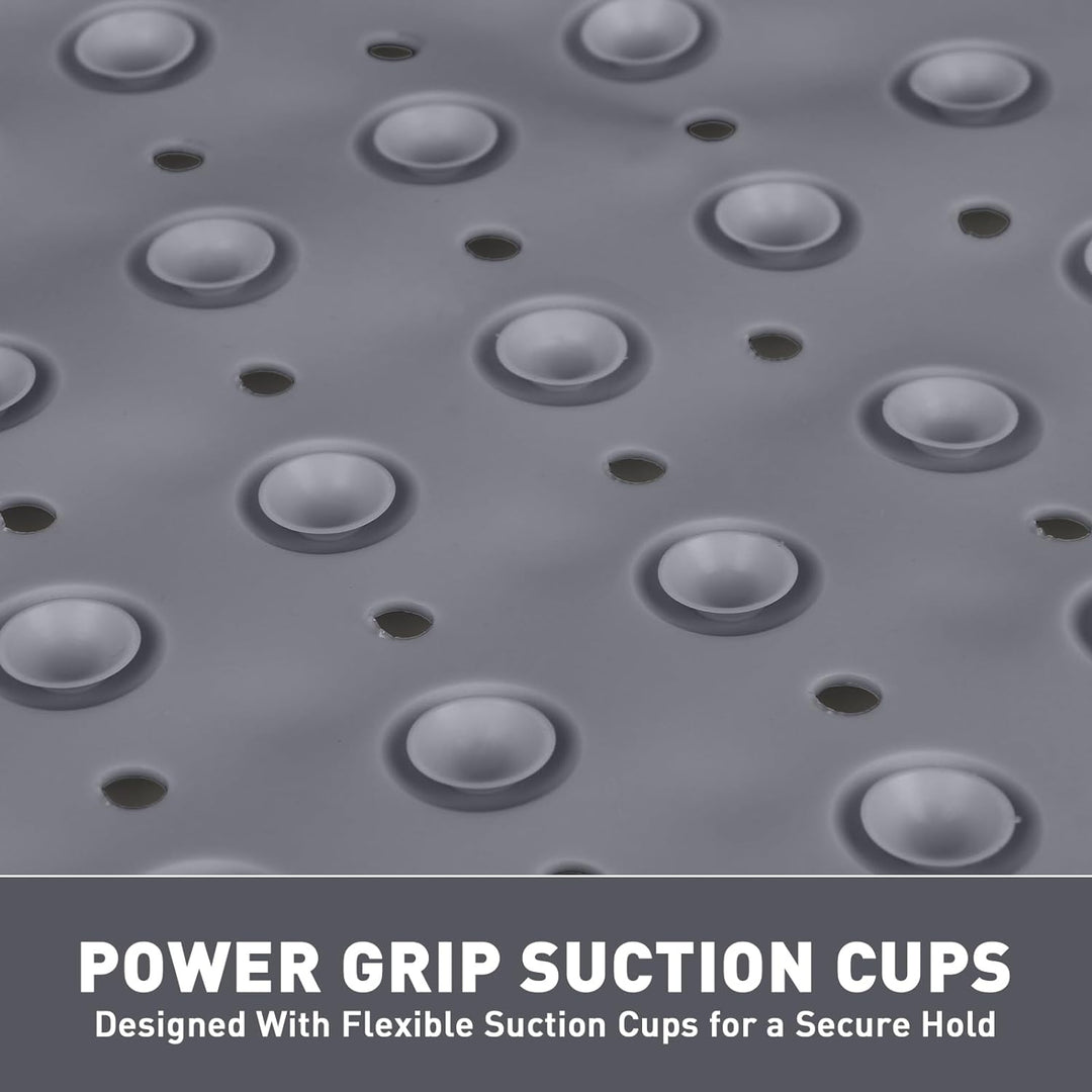 Walant Duschmatte rutschfest 70x70 cm,Badewannenmatte mit Saugnäpfen,BPA-frei PVC Bath Mat, Schimmel