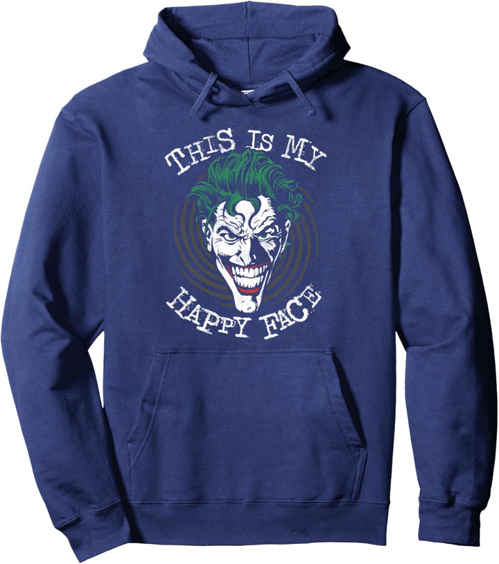 Batman Maniacal Spiral Pullover Hoodie