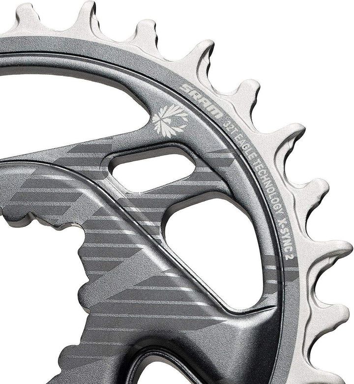 SRAM Corporation Europe Unisex – Erwachsene Sram Kettenblatt, Grau, 32Z