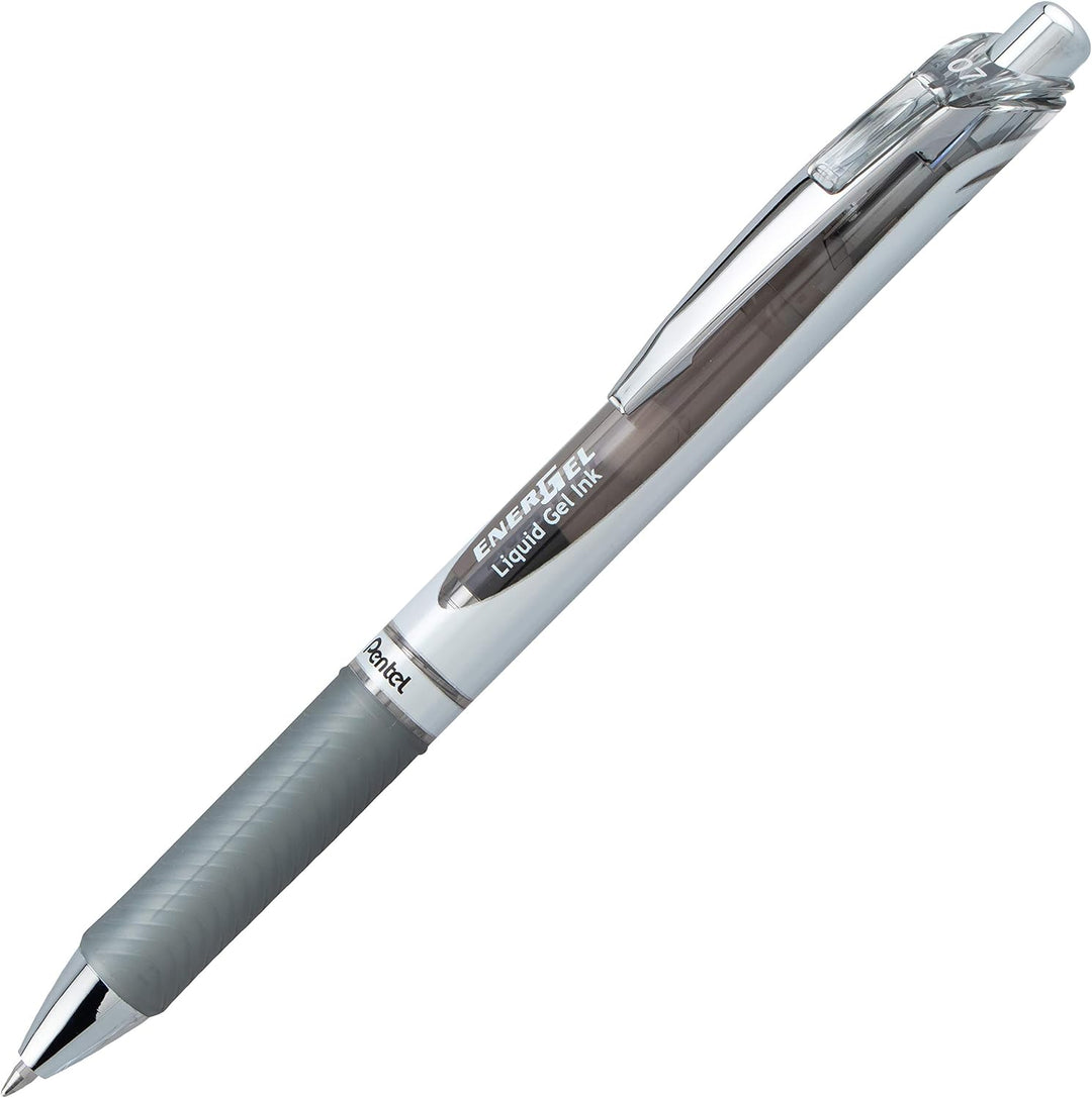 Pentel BL77-NX EnerGel Gel-Tintenroller mit Druckmechanik, 0,7 mm Kugeldurchmesser = 0,35 mm Strichs