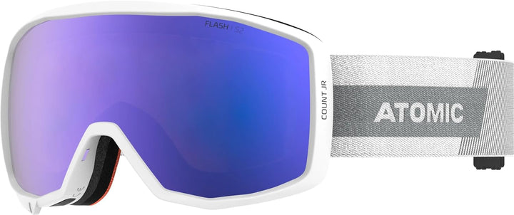 Atomic COUNT JR SPHERICAL Skibrille für Kinder - Komfortabler Live Fit Rahmen - Klare Sicht & besser