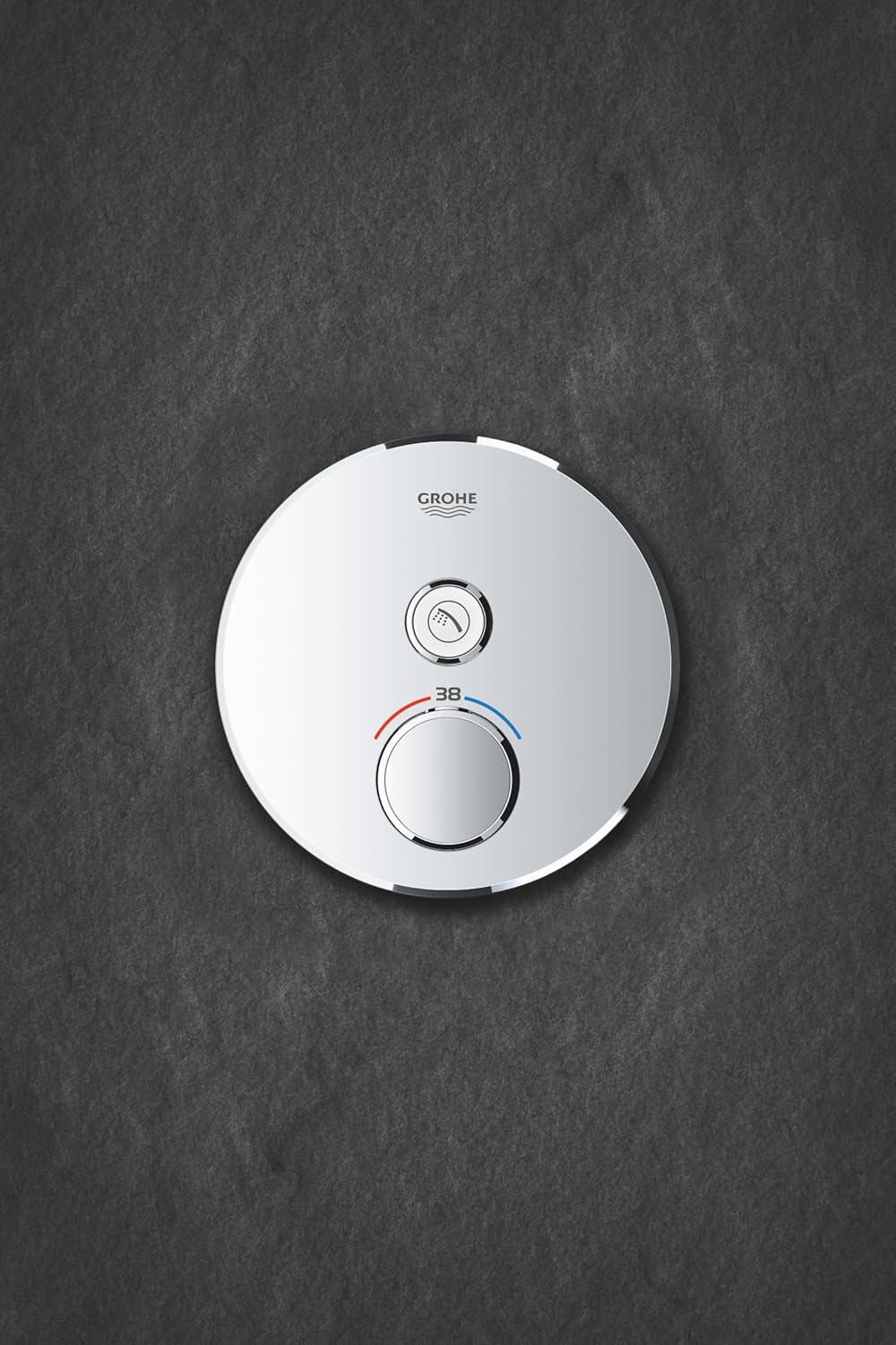 GROHE Grohtherm SmartControl | Brause- & Duschsystem - Thermostat mit einem Absperrventil | chrom |