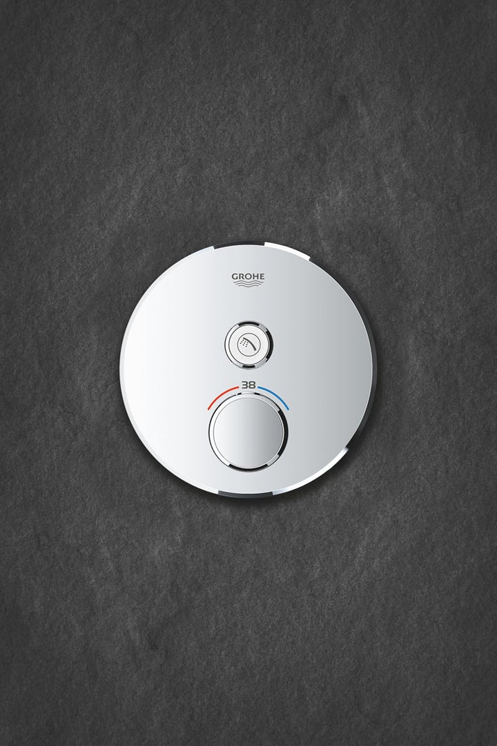 GROHE Grohtherm SmartControl | Brause- & Duschsystem - Thermostat mit einem Absperrventil | chrom |