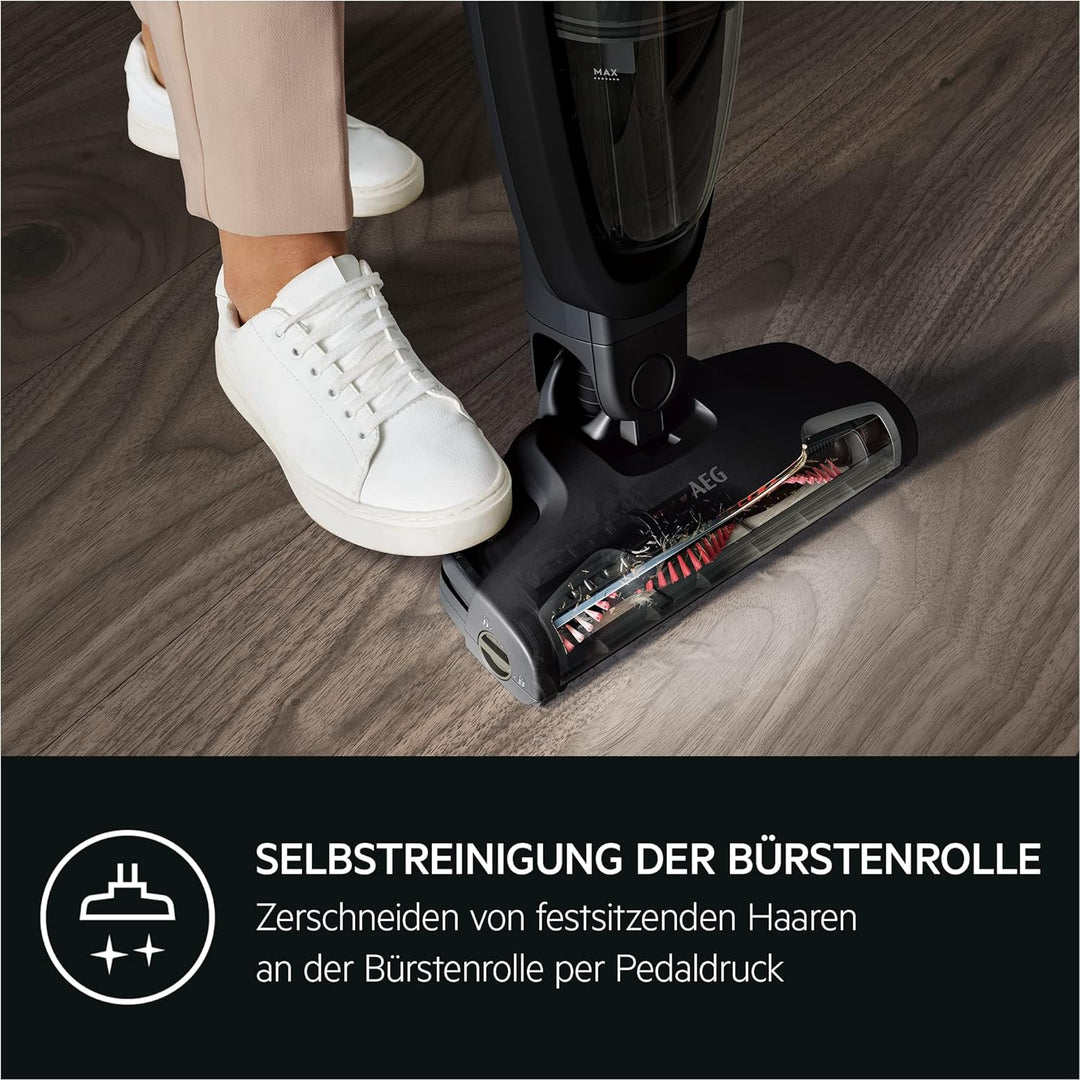 AEG QX6-1-45AN Akku Staubsauger kabellos / Staubsauger beutellos / leise / Handstaubsauger akku / 45