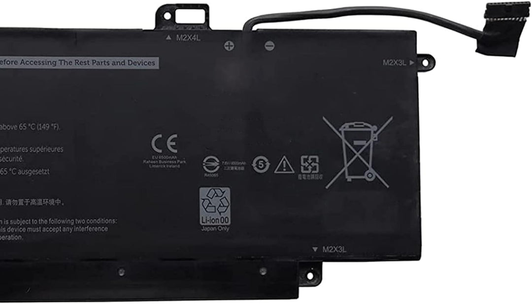 ASKC NF2MW Laptop Akku für Dell Latitude 7400 2-in-1 Latitude 9410 Series 7146W 085XM8 08W3YY 0C76H7