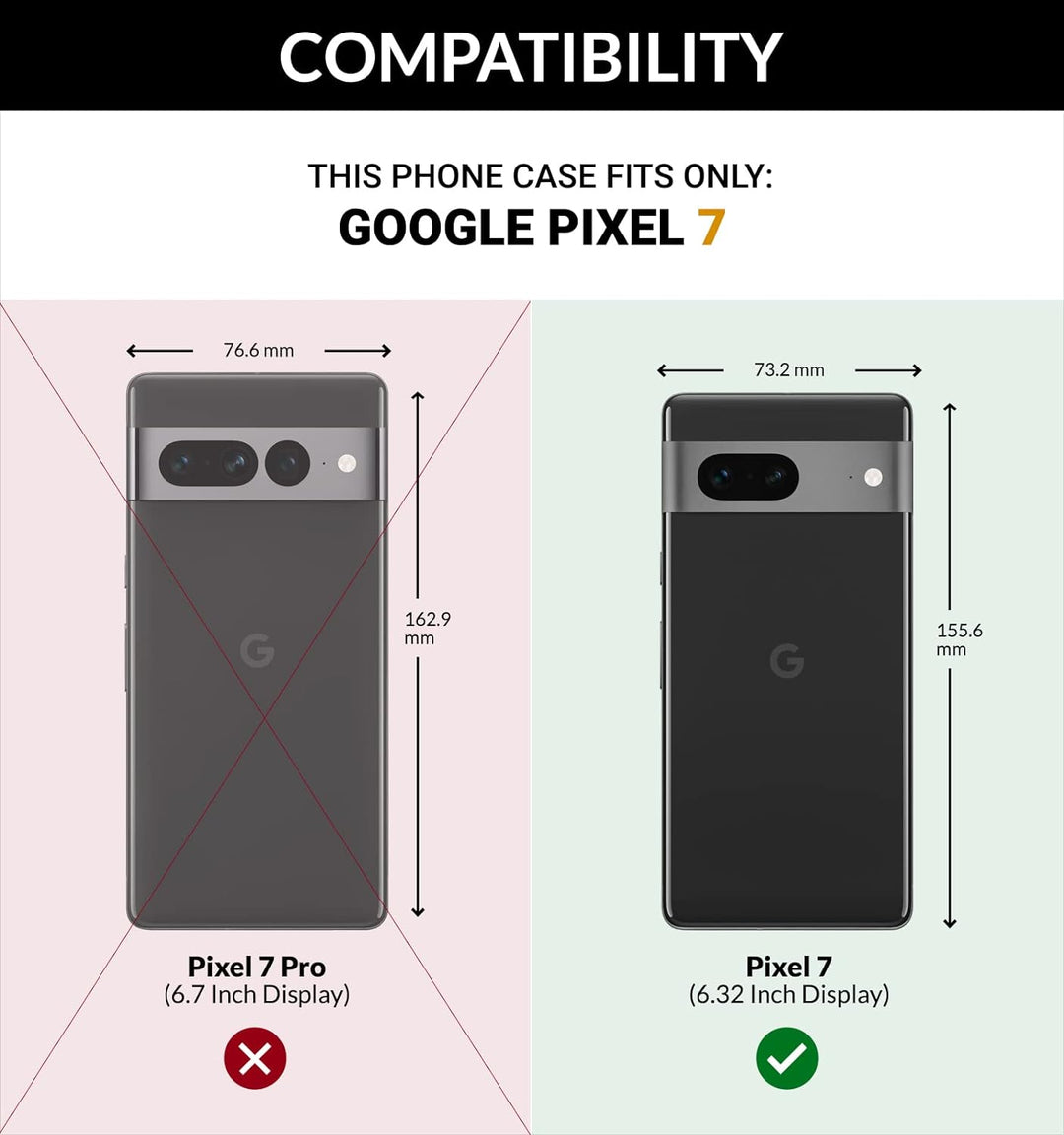 SURAZO Premium Handyhülle für Google Pixel 7 5G Hülle Leder – Klappbare Echtleder Schutzhülle [mit M
