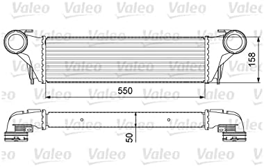 Valeo Turbokühler Ladeluftkühler 818618