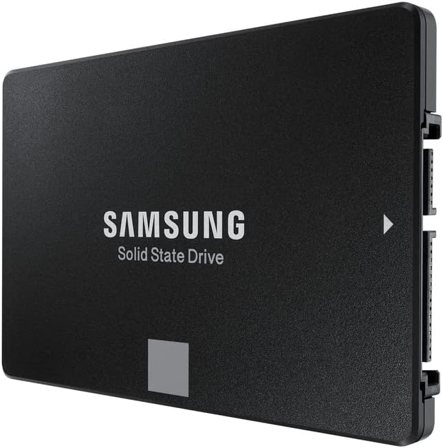 Samsung MZ-76E1T0B/EU 860 EVO 1 TB SATA 2,5" Interne SSD, Festkörper-Laufwerk, Schwarz