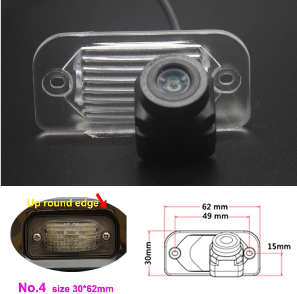 Navinio 170 Grad Auto Rückfahrkamera Einparkkamera Kamera Einparkhilfe Wasserdicht für C/E/CLS/CLK/S