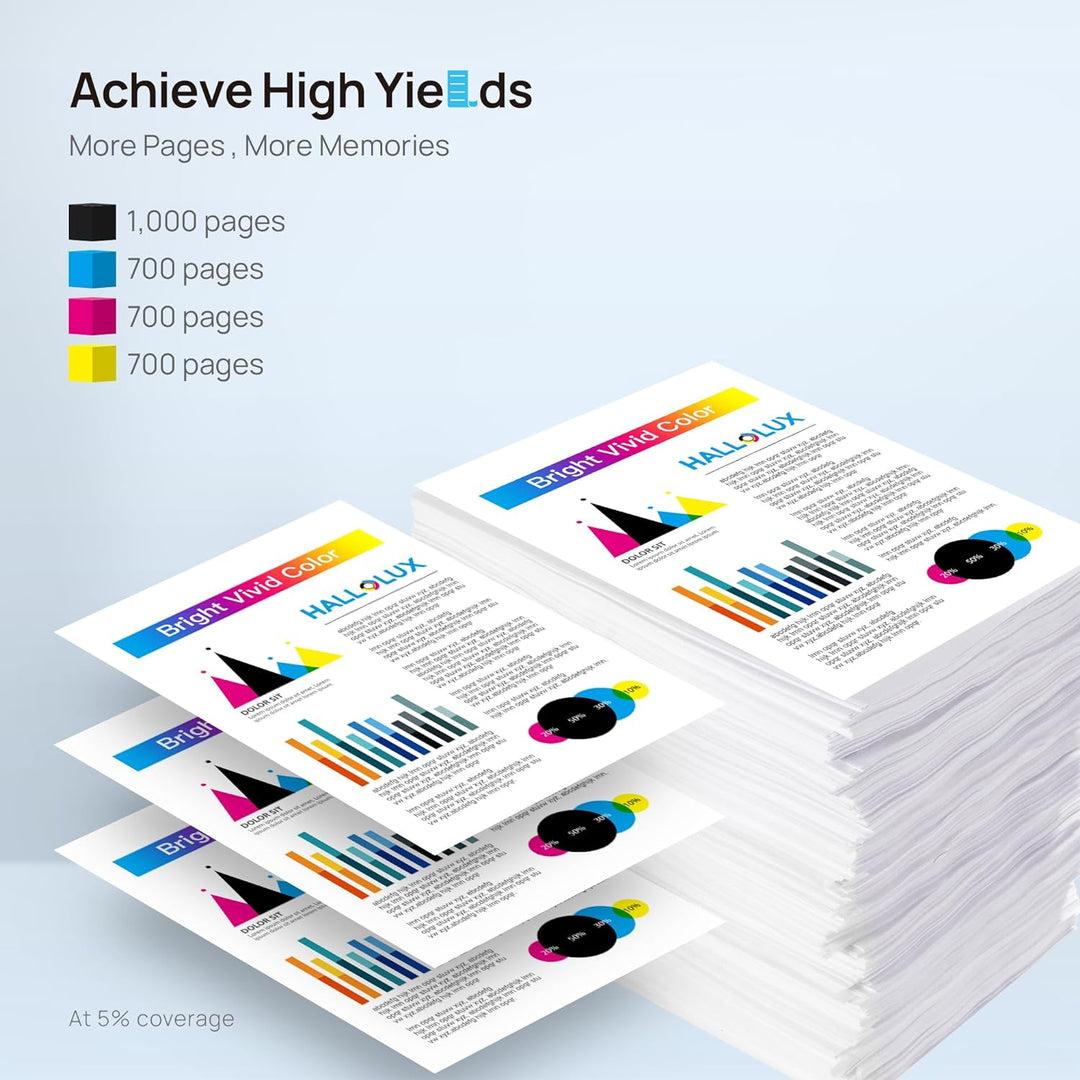 117A Toner Set Kompatibel für HP 117A Toner für Toner HP Color Laser MFP 179fwg MFP 178nwg 179fnw 17