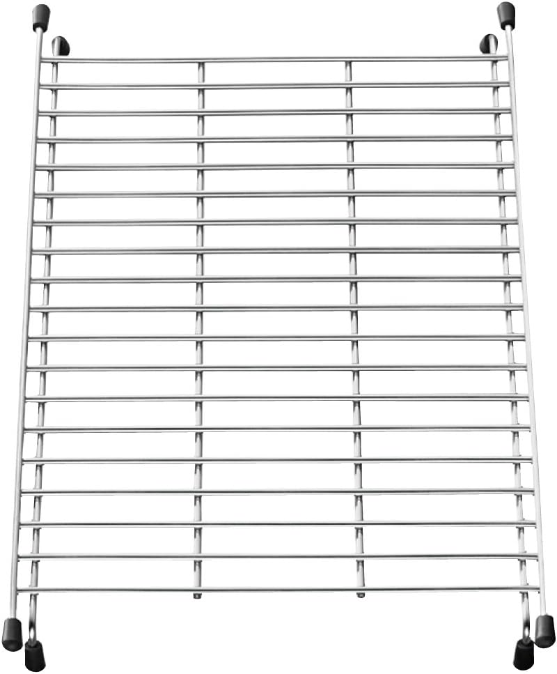 BLANCO Beckengitter | Edelstahl | 384 x 252 mm | Passend zu allen Silgranit Spülen und Becken