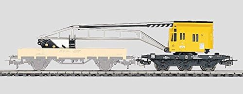 Märklin Start up 4671 - manueller Kranwagen, gelb