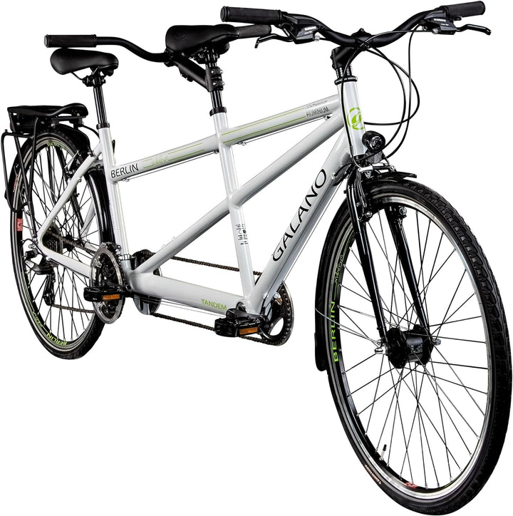 Galano Tandem Fahrrad 2 Personen Trekkingrad 21 Gang ab 150 cm Trekkingfahrrad Damen und Herren 28 Z