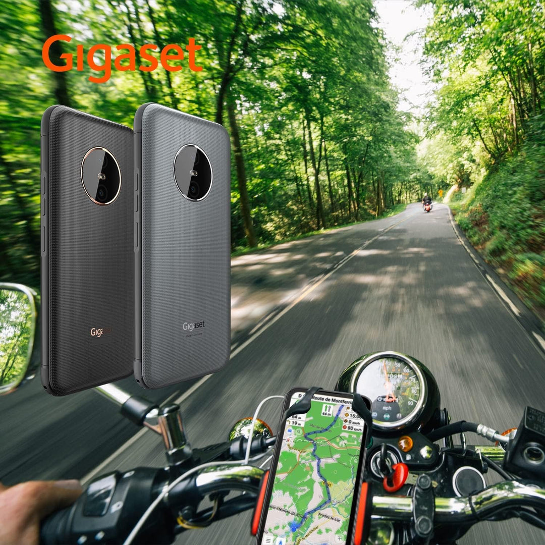 Gigaset GX6 - Outdoor Smartphone 5G - Militärstandard - staub- & wasserdicht IP68 - 6,6" FHD+ Displa