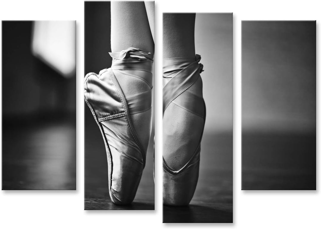 islandburner Bild auf Leinwand Eleganter Tanz Füsse Tanzen Ballerina Probe Bilder Wandbilder Poster