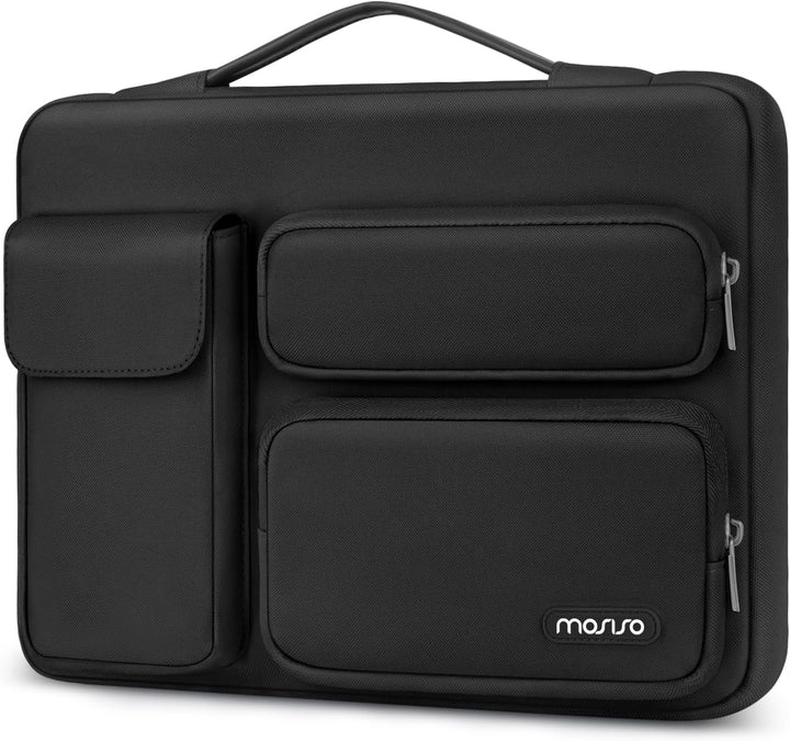 MOSISO 360 Schütz Laptop Tasche Hülle 14 Zoll,Laptoptasche Kompatibel mit HP Lenovo Dell ASUS Acer,H