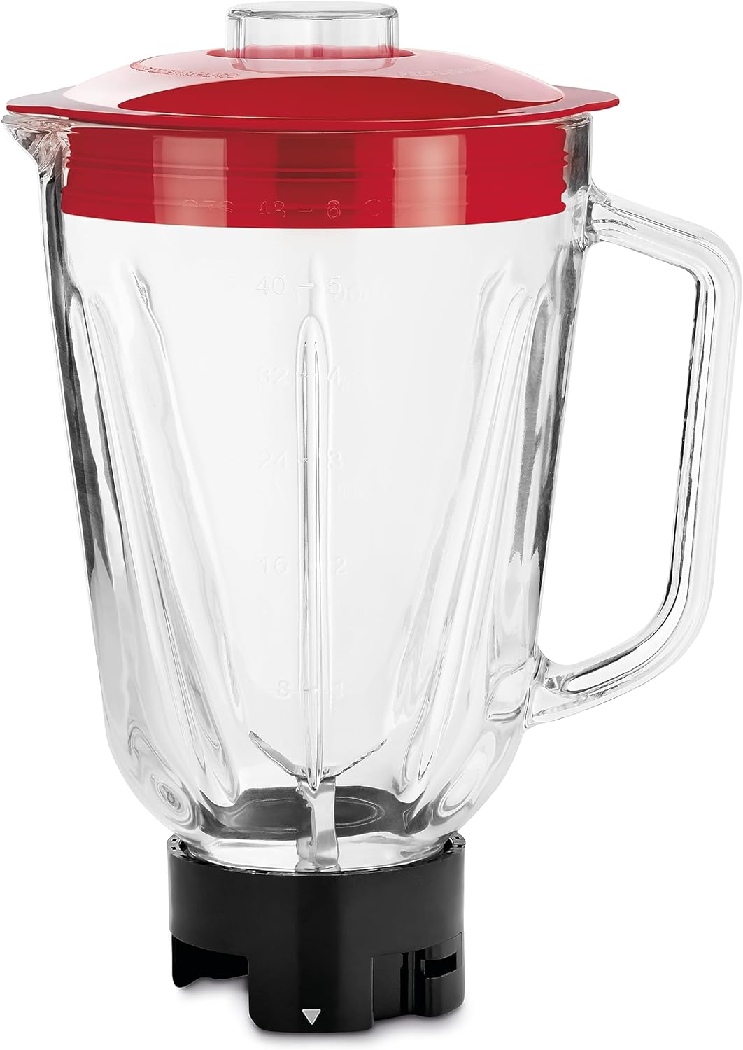 Ufesa BS4717 RUBY RED Standmixer, 500 W Leistung, Fassungsvermögen 1,5 l, Deckel mit luftdichtem Ver