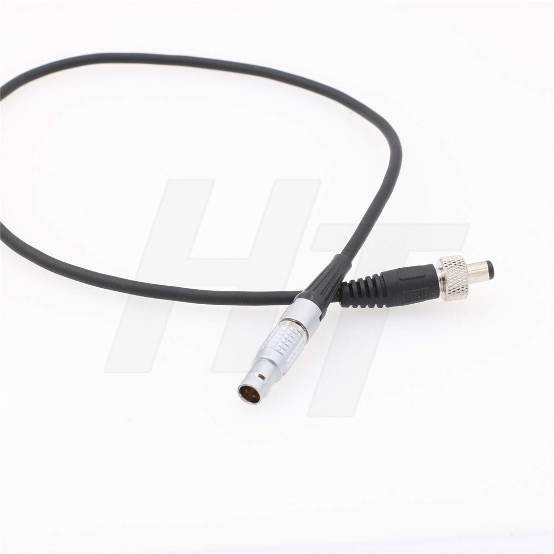 HangTon 0B 2 Pin zu verriegelndem DC 2.5mm Stromkabel für PIX-E SmallHD Atomos Ninja V Monitor (2Pin