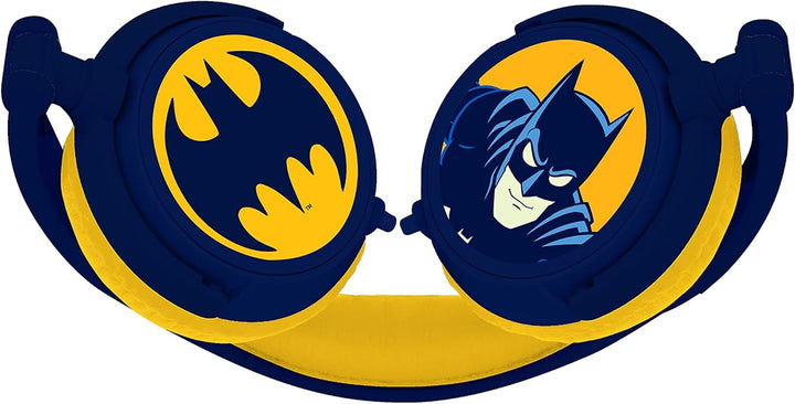 Lexibook HP015BAT Stereo Warner Batman-Stereokopfhörer, kinderfreundliche Kraft, faltbar und einstel