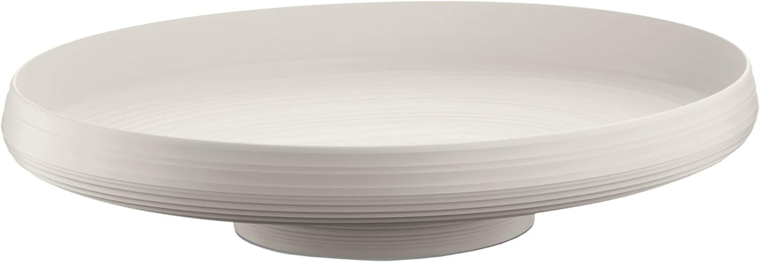 Guzzini - Tierra, Schale/Obstplatte - 750ml, Milchweiss, Oval 43 x 30x h8,9cm - 179700156 One size W