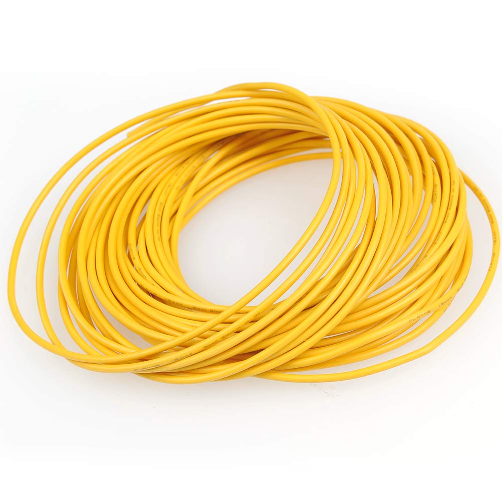 TIMESETL 5Stück KFZ Leitung 1,5 Fahrzeugleitung 1,5 mm² KFZ Kabel 5 Farben x 10m als Ring im Set, Na