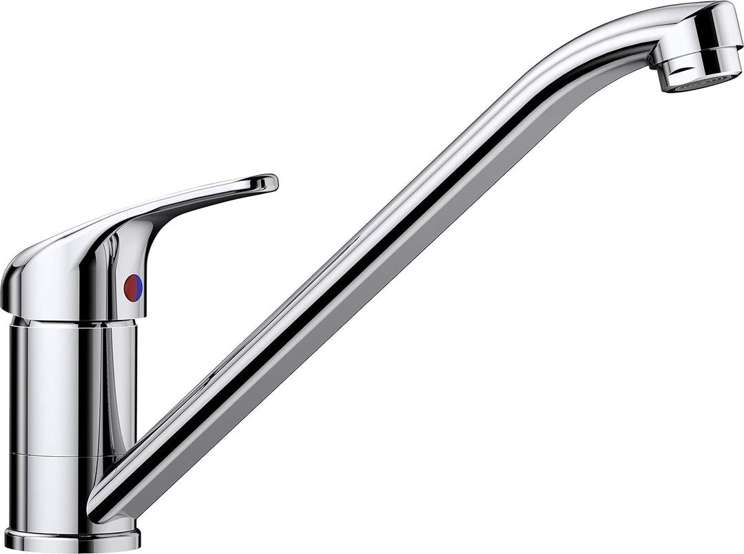 BLANCO Tipo 45 S Mini, Küchenspüle, Edelstahl Naturfinish, 1 Stück, 516524 & Daras Küchenarmatur, ch