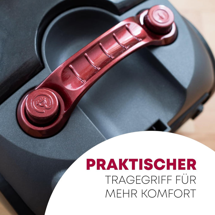 Bomann® Bodenstaubsauger mit energiesparenden 700 Watt | Staubsauger mit 5-Fach Mikrofiltersystem |