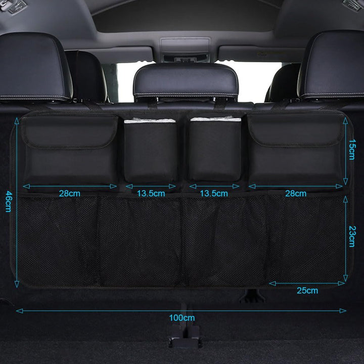 URAQT Kofferraum Organizer Auto, 100x45 cm Auto Aufbewahrungstasche, Kofferraumtasche Auto, Wasserdi
