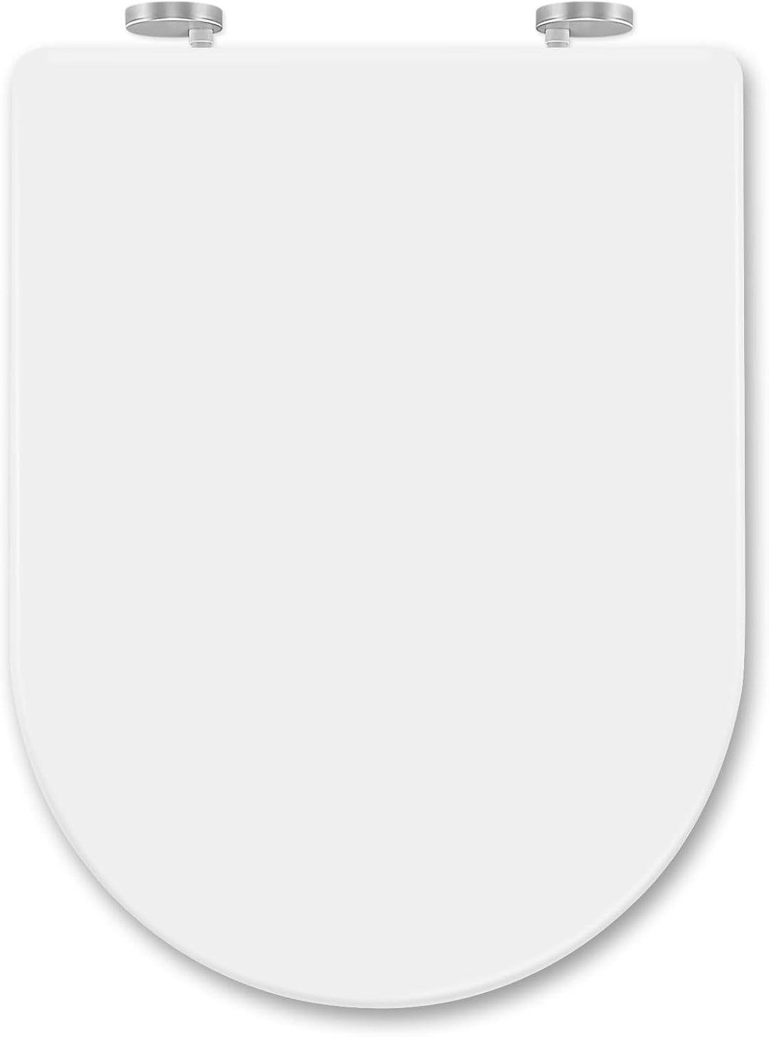 WOLTU WS2543 Klodeckel Wc Sitz Deckel Absenkautomatik, Kunststoff, Fast Fix/Schnellbefestigung, Soft