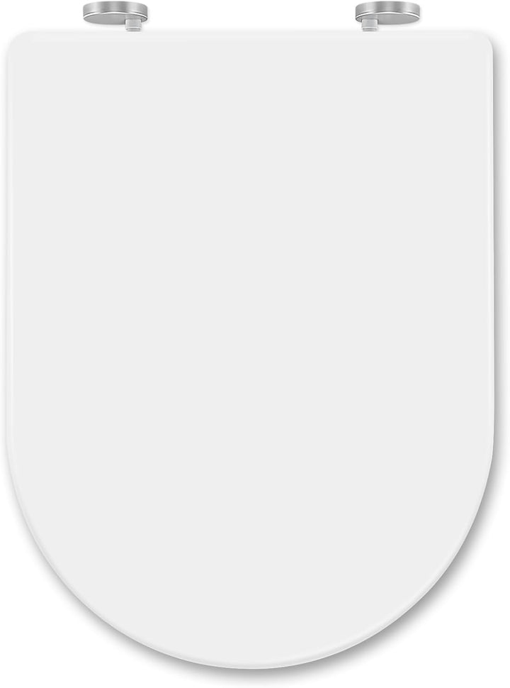 WOLTU WS2543 Klodeckel Wc Sitz Deckel Absenkautomatik, Kunststoff, Fast Fix/Schnellbefestigung, Soft