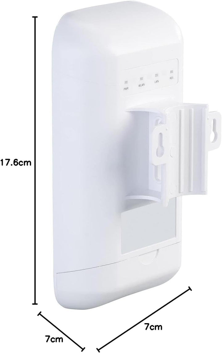 7links WLAN Verstärker Outdoor: 2er-Set Outdoor-WLAN-Repeater mit 1.200 Mbit/s, für 2,4 & 5 GHz, App