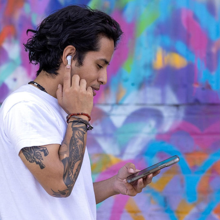 JBL Tune Flex TWS – Wasserdichte, True-Wireless In-Ear-Kopfhörer mit Noise-Cancelling in Weiss – Mit