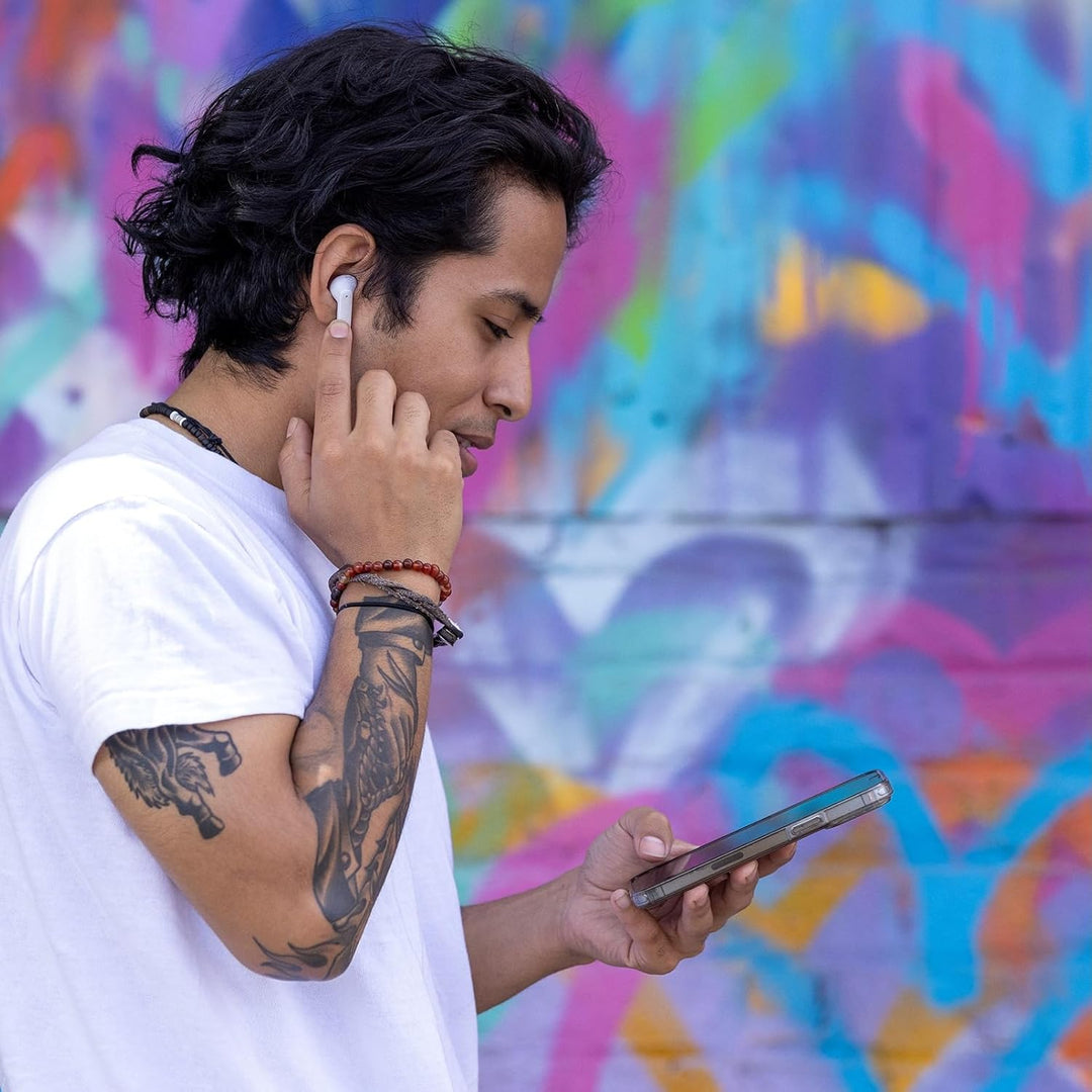 JBL Tune Flex TWS – Wasserdichte, True-Wireless In-Ear-Kopfhörer mit Noise-Cancelling in Weiss – Mit