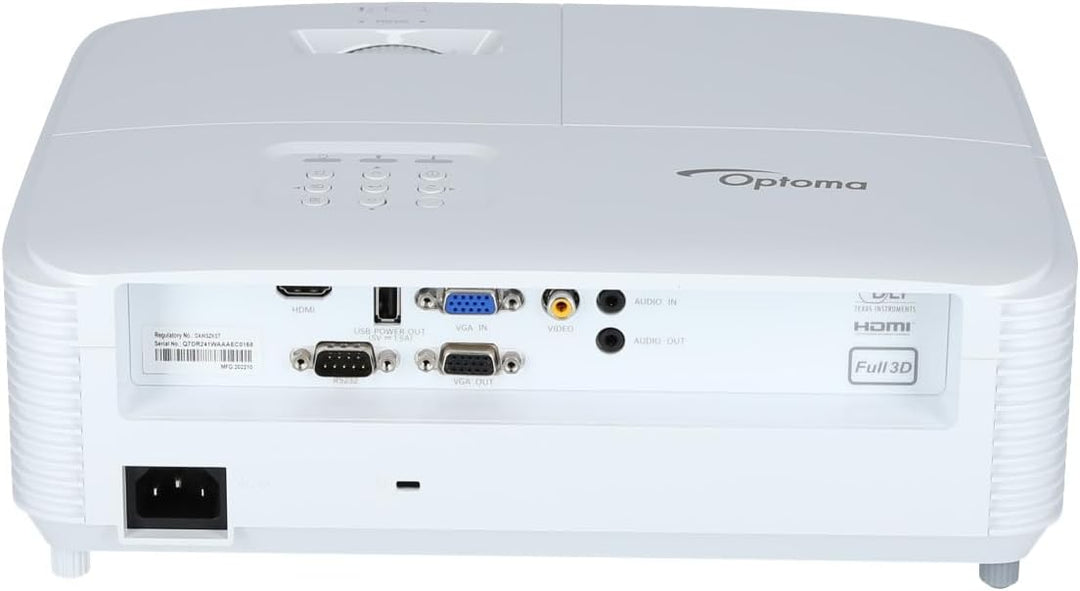 OPTOMA W309ST ST ST Projektor WXGA 3800LM